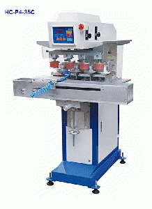 4 colours pad printing machine