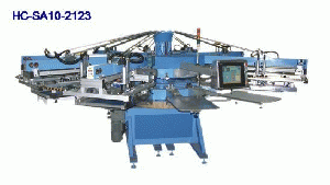 Automatic T shirt screen printer 