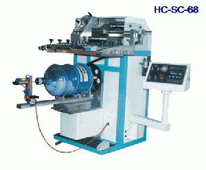 Automatic screen printing machine